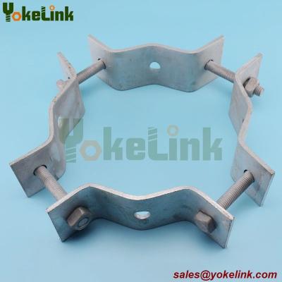 China Carbon steel Type RL double offset pole band for poleline hardware for sale