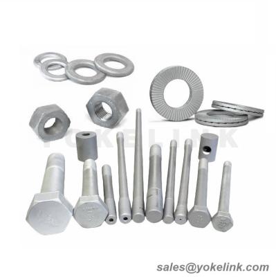 China Wind Power Fasteners Blade To Hub Studs Bolt For Foundation System And Cages for sale