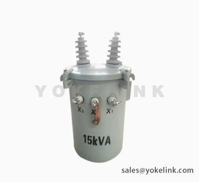 China 15KVA 7200y/14400 120/240 Single Phase Polemount Transformer Single Phase Pole Mounted  Power Transformer for Electronic for sale