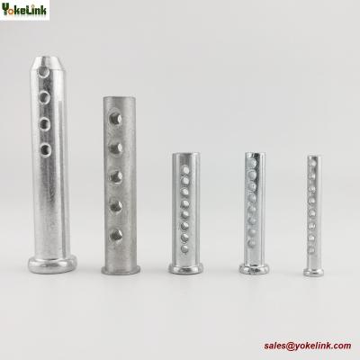 China Zinc Plating Universal Adjustable Clevis Pins with 5 holes for sale