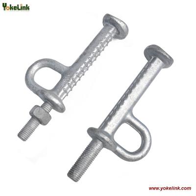 China Tower Pole Step bolt with Nut Galvanized for Transmission Tower for sale