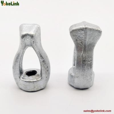 China Hot Dip Galvanized Thimble Eye Nut 5/8