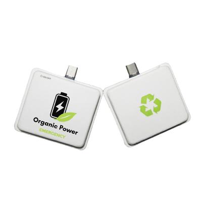 China Fast Charge Support Shenzhen Electronic Products Trending New Bio Use Emergency Charger Disposable Powerbank for sale