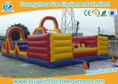 China Giant Kids Interactive Inflatable Fun City / Air Blowing Inflatable Amusement Park for sale