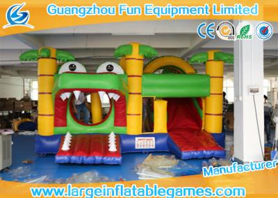 China Commercial Funny Large Inflatable Games Crocodile Bouncy Castle for sale