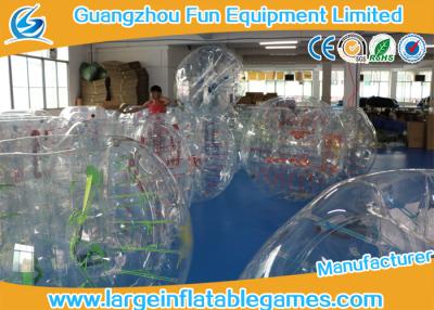 China bola inflable transparente de Zorb de la burbuja de la bola de la burbuja de 0.7m m - de 1.0m m TPU en venta