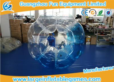 China Bola inflable térmica en caliente modificada para requisitos particulares de la burbuja del PVC con la impresión del logotipo en venta