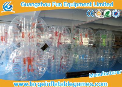 China diámetro TPU del 1.8M/bola humana del hockey de la esfera de la bola de la burbuja del PVC Iinflatable modificada para requisitos particulares en venta