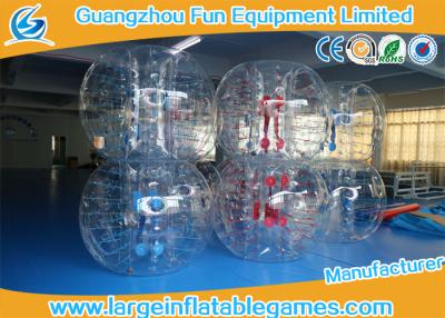 China Fútbol de parachoques del fútbol de la bola inflable de la burbuja de Gaint con el material de 0.7m m TPU en venta