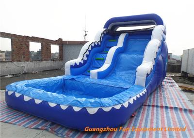 China Tobogán acuático inflable de la onda de los niños con la pequeña piscina para los juegos del verano en venta