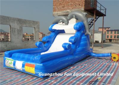 China Tobogán acuático inflable para los niños, vendedor entero del delfín inflable del tobogán acuático inflable en venta