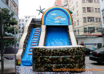 China la gorila inflable, diapositiva de Camo de la lona del PVC/inflable comercial seca la diapositiva con la impresión del logotipo en venta