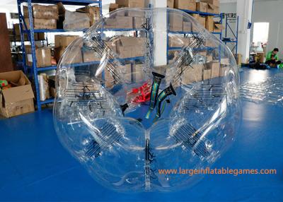 China Tamaño modificado para requisitos particulares bola inflable de la burbuja de TPU para el juego del parque de atracciones en venta