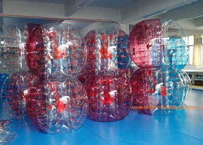 China sumo de parachoques inflable intersticial Zorb de la batalla de la bola del 1.5M TPU con CE en venta