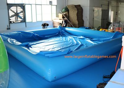 China 0.6MM/0.9MM PVC, das aufblasbares Wasser-Pool/Luft-festes Wasser-Pool mit Abdeckung schwimmt zu verkaufen