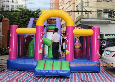 China La casa de salto inflable de 7*4*5 M modificó tamaño/color para requisitos particulares con la diapositiva para los niños en venta