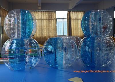 China bola inflable de la burbuja del PVC/de TPU del 1.2m para los juegos, bolas de parachoques humanas en venta