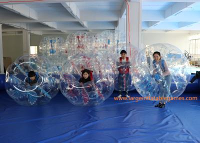 China Fútbol de parachoques inflable de la batalla de la bola de ASTM el 1.5m con las cuerdas rojas en venta