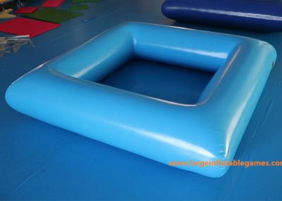 China Mini blaues aufblasbares Kiddie-Pool/Wasser-Swimmingpool spielt für Kinder zu verkaufen