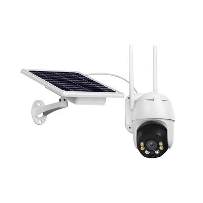 China NEW TECHNOLOGY NIGHT VISION outdoor cctv camera waterproof solar camera with wifi/4G IP camera support Tuya system for sale