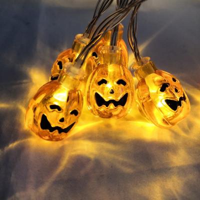 China Led String Light Outdoor LED Acrylic Pumpkin Pumpkin Lights Halloween Party Decoration Festive Lights for sale