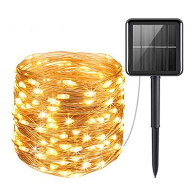 China String Light Outdoor Waterproof LED String Lights Christmas Solar Lighting Party Decoration for sale