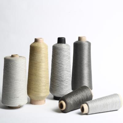 China Torsion High Temperature Resistant Apparel Manufacturing Conductive 304l Stainless Conductive Blended Sewing Thread for sale