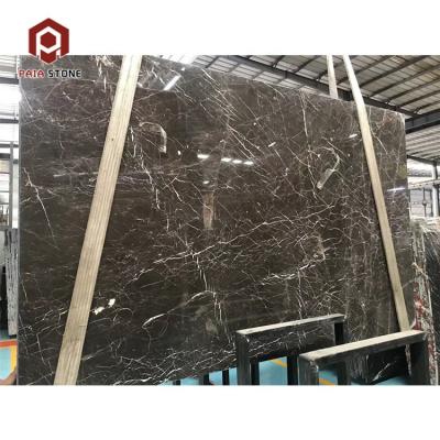 China Lauren Portor Modern Gold Slabs Black Marble Polish Stone China Polished Marble Price for sale