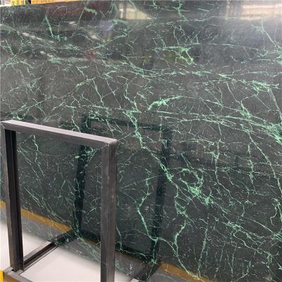 China Modern Natural American Green Marble Flooring Tiles Green Marble Coffee Table for sale