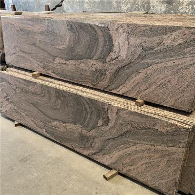 China Modern Red California Dragon Granite Small Slabs For Wall Cladding And Flooring for sale