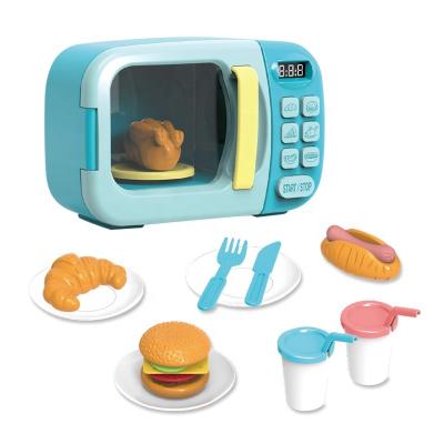 China Educational Pretend Household Toy High Quality Children Household Microwave Kitchen Toys Pretend Play Sets For Boys for sale