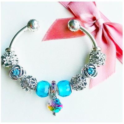 China The CLASSIC charm high quality bracelet 925 Sterling Silver Gift for girls for sale