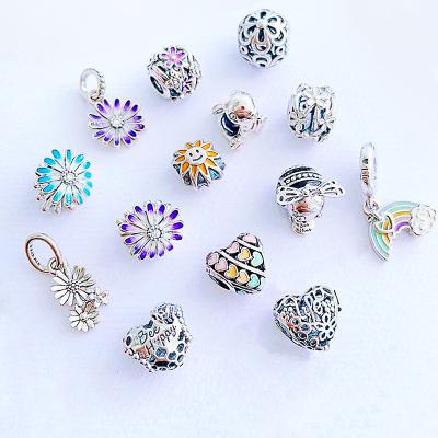 China Fashion Cute Jewelry Dangle Charms Fitted Pan Bracelet 925 Sterling Silver High Quality for sale