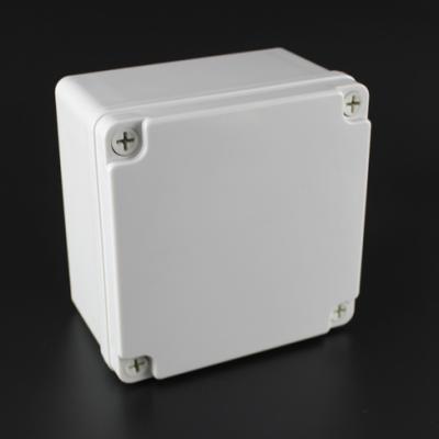 China ABS Waterproof Electrical Plastic Enclosure 125*125*75mm Junction Box for sale