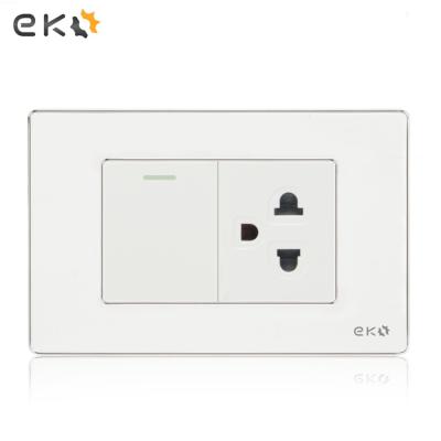 China Easy Installation Switch Cover Decorate Button Electrical Outlets Switches Wall With Certificate for sale