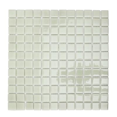 China China Wholesale Parquet C&K China Green Bright Square Mosaic Glow In The Dark Pool Slab for sale