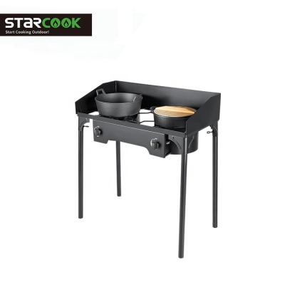 China Durable STARCOOK LPG Gas Stove Outdoor BBQ Camping Grill for sale