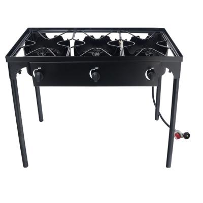 China Garage 3 High Pressure Ring Burner Outdoor Gas Stove Burners for sale