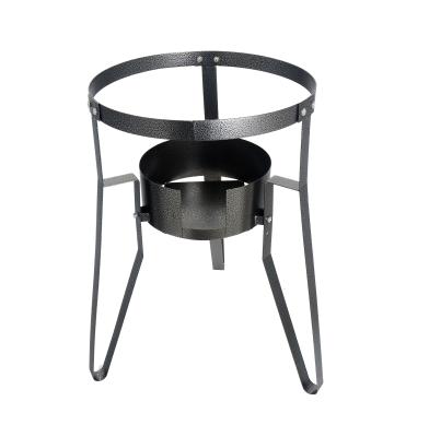 China Easily Assembled Portable Burner Stand OEM Gas Stove Camping Cooker Tripod Wok Stand Detachable for sale