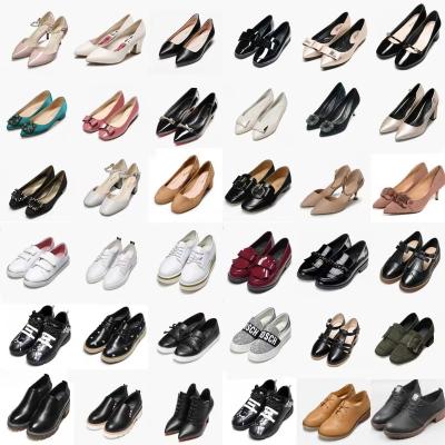 China Fashionable used shoes wholesale high quality fashionable mixed color used ladies second fashion shoes for sale