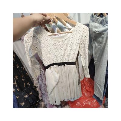 China Hot sale cheap price fashionable used clear clothes clothing dresses skirts used ladies skirt for sale