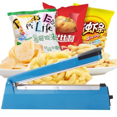 China Portable Beverage Mode 200mm 300mm 400mm Plastic Foil Bag Kraft Paper Bag Sealing Machine Heat Hand Impulse Sealer for sale