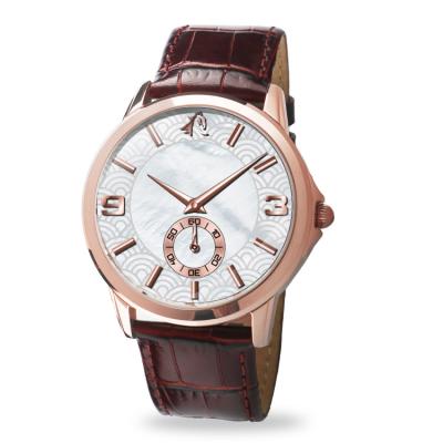 China Wholesale Luxury Fashion Rose Gold High Quality Water Resistant Women Watches Simple Design Lady Watch for sale