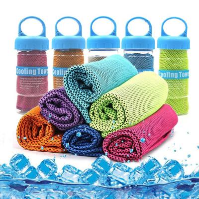 China Microfiber QUICK DRY Cheap Gym Price Cooling Towel For Sports Cooling Towels Custom Logo for sale