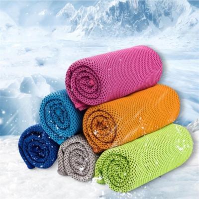 China QUICK DRY Custom Quick Dry Absorbent Sweat Microfiber Sports Instant Cool Cooling Towel For All Activities for sale