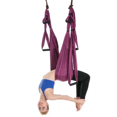 China Universal Hot Selling Aerial Hammock Home Aerial Aerial Swing Yoga Facilities Fitness Yoga Equipment for sale