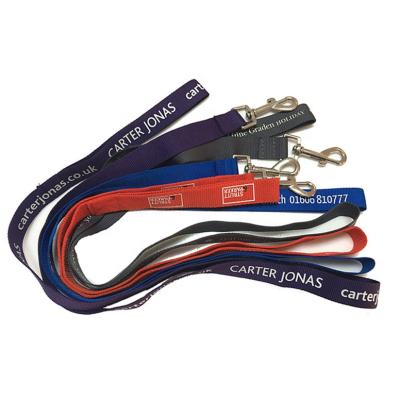 China New design personalized cute non-slip printing nylon lead dog leash colorful custom mini dog leash for sale