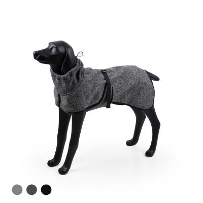 China Overseas warehouse workable 5days to signHot Selling Fleece Warm Comfortable Pet Jackets Wholesale Dog Clothes Jumper Vest Dog Clothes for sale