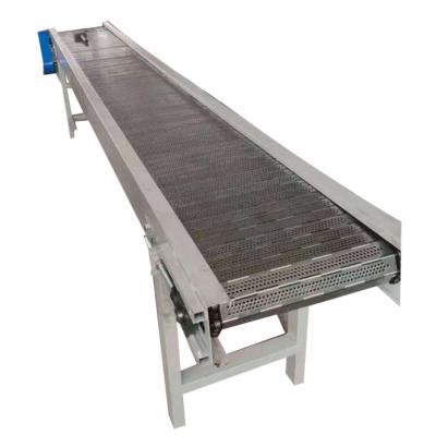 China Pinch Chain Plate Slat Conveyor Heat Resistant Tunnel Oven Chain Plate Conveyor for sale