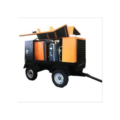 China Lubricated Suitable For Scenarios Mobile Air Compressor Multiple Mobile Compressors Latest Industrial Design for sale